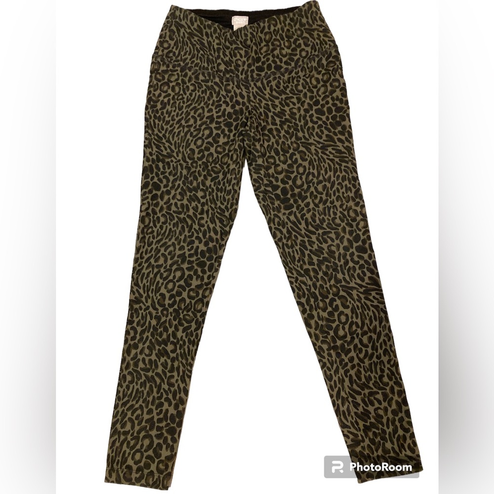 Chico’s Zenergy Cheetah Print Leggings Size 0